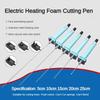 Blue Needle Type Electrothermal Foam Cutting Pen KT Board Engraving Pen Cutting Off Slot Shaped Punching Power Tool