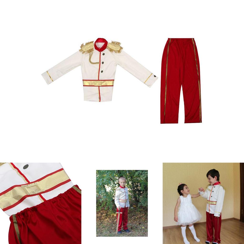 Luxurious Prince Charming Anime Costume For Children Perfect For Christmas And Parties
