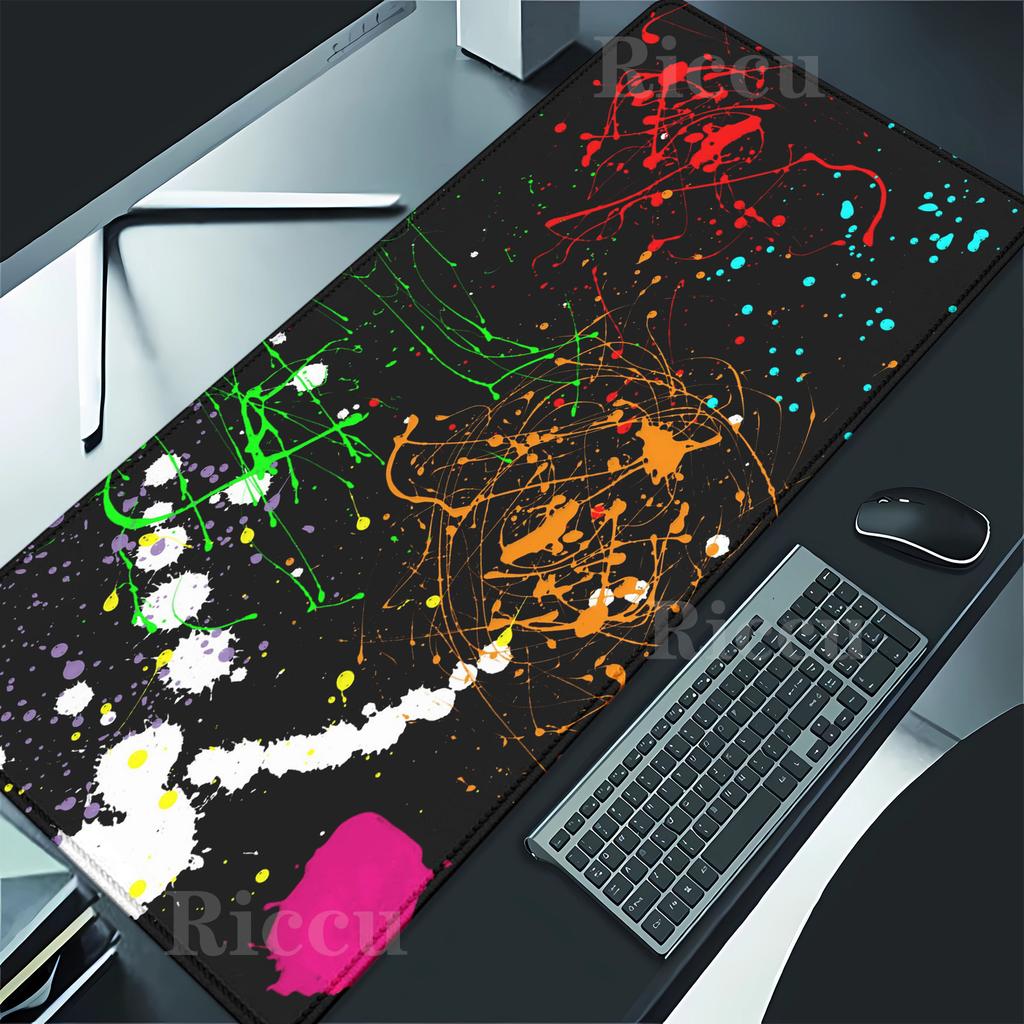 Game Mouse Pad Laptop Colorful Graffiti Keyboard Pad Computer Offices Accessories Desk Mat PC Anime Mousepad Teclado Table Mat