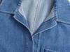 2024 Sommer Damen Gewaschenes Blaues Denim Lockeres Hemd und Jeans Set