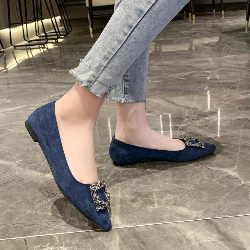 Fashion Leisure Flat Sole Single Shoes for Women's Boat Style Fashion Women's Loafers Comfortable Luxury Brand Women's Clothing