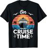 Vintage Ocean Cruise Summer Adventure Sunset Beach Trip T-Shirt