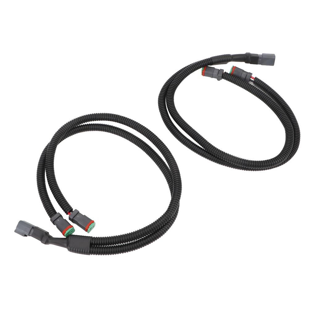 2Pcs DT Wiring Harness Adapter Plug and Play High Power Wiring Harness Adapter Connector for LED