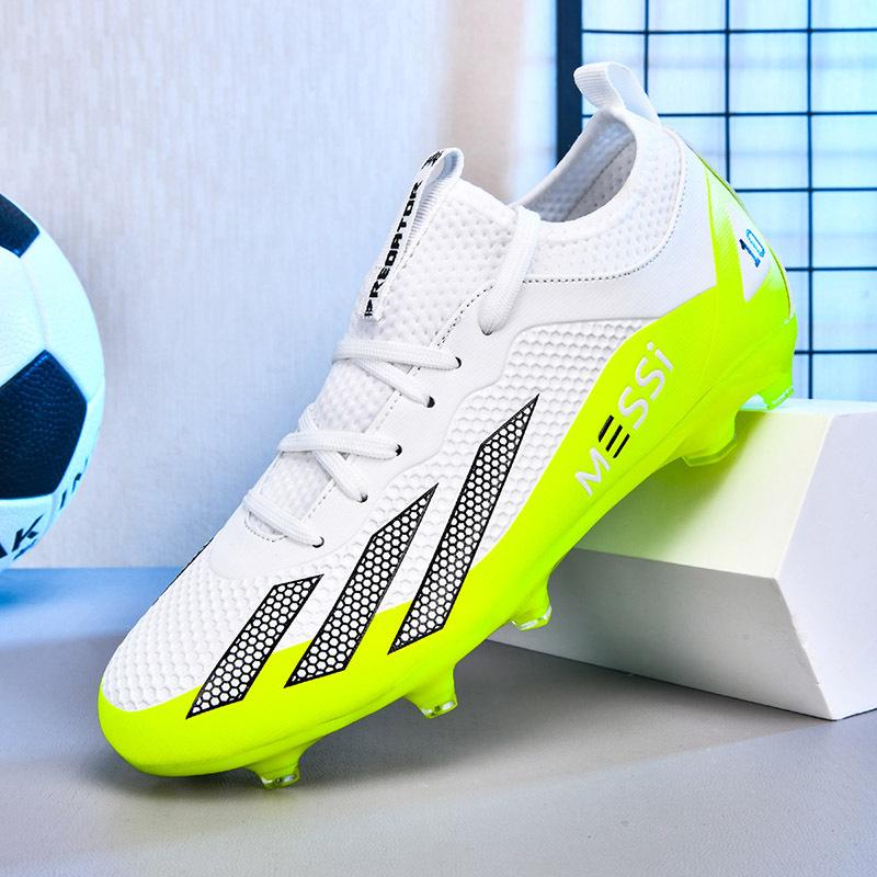 Summer New Football Shoes Youth Spike Training Shoes Primary And Secondary School Students Non-Slip Wear-Resistant Sports Shoes