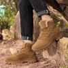 High-quality Men's Snow Boots Warm Plush Winter Boots Shoes Outdoor Snow Boots Non-slip Platform Shoes
