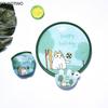 Portable Cartoon Folding Fan Kawaii Creative Foldable Fan Cool Summer Hand Fan Flying Disk Pocket Cloth Fan Gifts For Kids