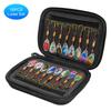 16pcs/20pcs Fishing Spoons Lures Metal Baits Set for Trout Bass Casting Spinner Fishing Bait with Storage Bag Case