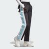 Adidas Originals SS23 Three Stripes Logo Print Mid-Waist Drawstring Straight-Leg Casual Pants Women Bottoms Black IR9791