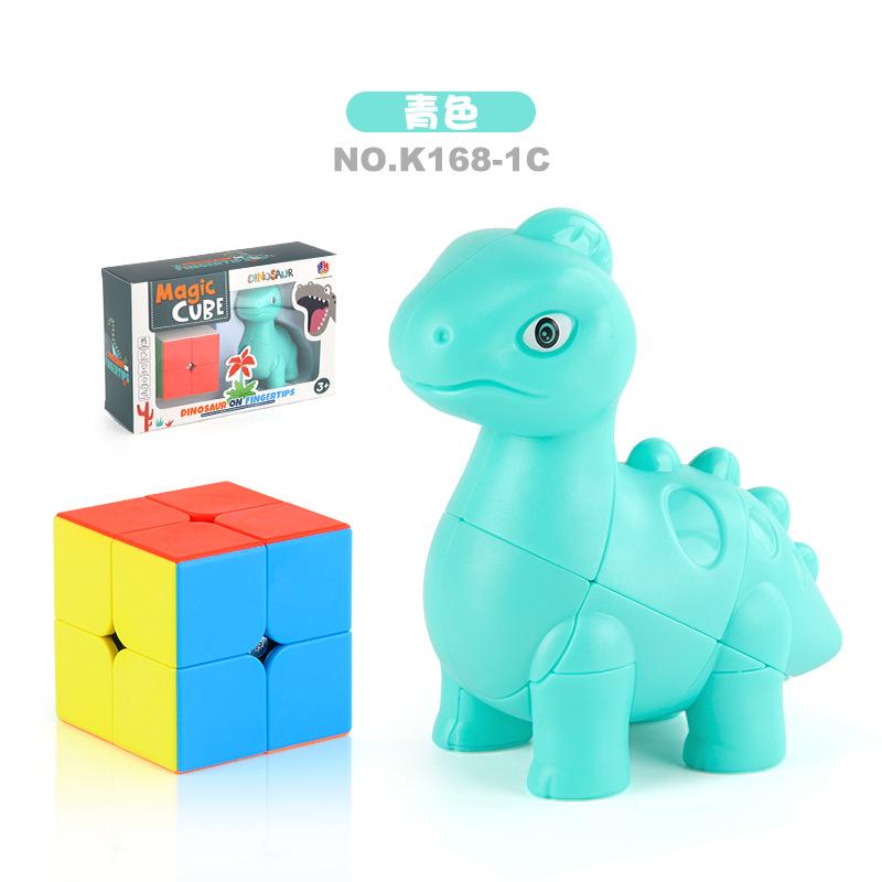 Supply Simulation Dinosaur Animal Rubik'S Cube Smooth Rotation Second-Order Special-Shaped Rubik'S Cube Children'S Science And Education Toys