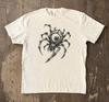 Spider Eye Vintage Horror T-Shirt, Creepy Gothic Graphic Tee, Retro Dark Art Arachnid Shirt, Weird Gothic Halloween Top, Gift For Goth Lover