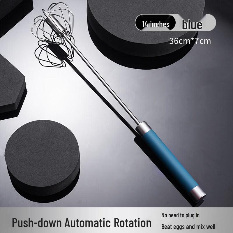 Semi-Automatic Stainless Steel Egg Beater