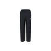 Li Ning Solid Color Reflective Loose Casual Pants Men Pants Black AKXT197-3