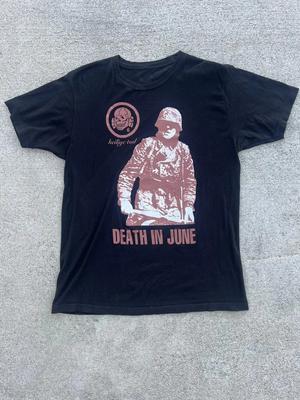 Vintage Stil Death In June Nachdruck Neofolk Heilige Tod 2013 S-4XL Unisex T-Shirt