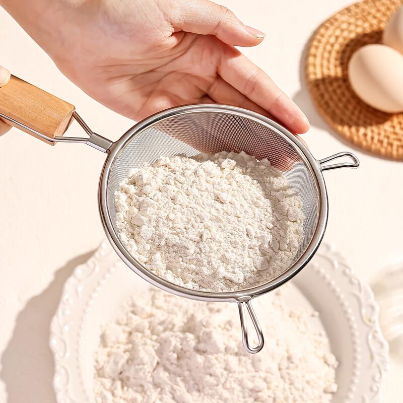 304 Edelstahl Feinsieb mit Griffen