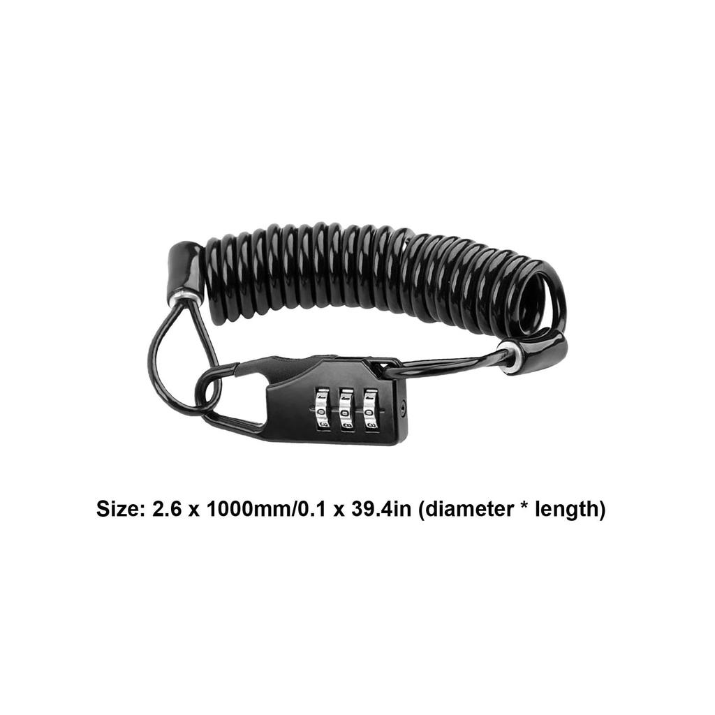 Scooter Lock Combination, Code Combination Lock | Motorcycle Electric Vehicle Portable Helmet Password Lock