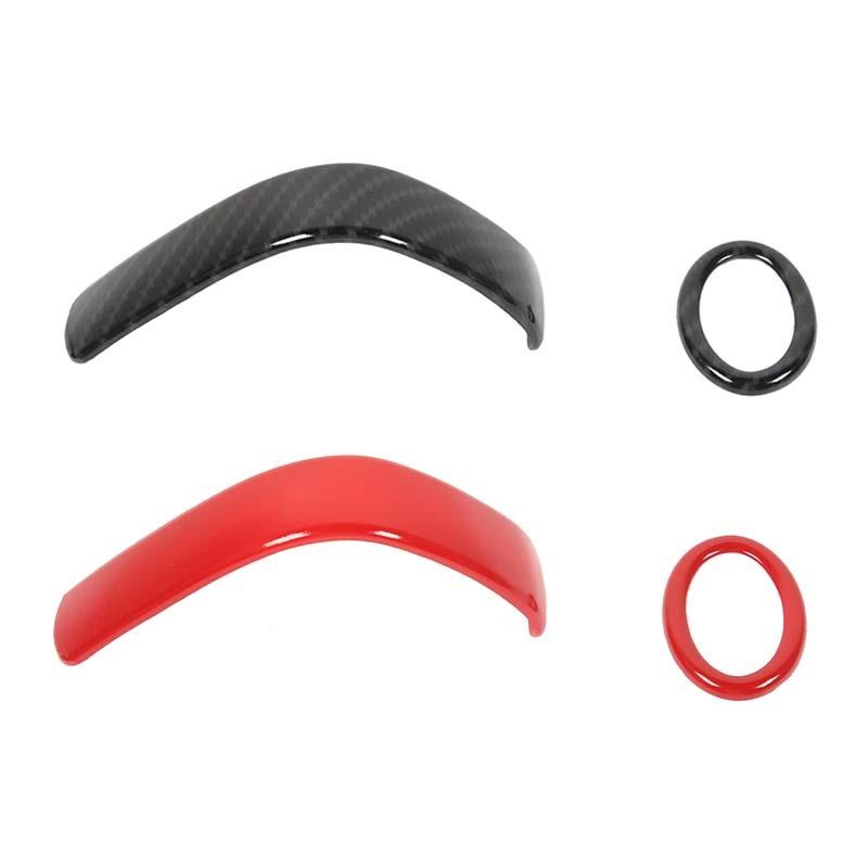 Auto Innenraum Auto Schaltknauf Dekor Abdeckung Aufkleber Für Ford Mustang 2010-2014 ABS Innenraumzubehör