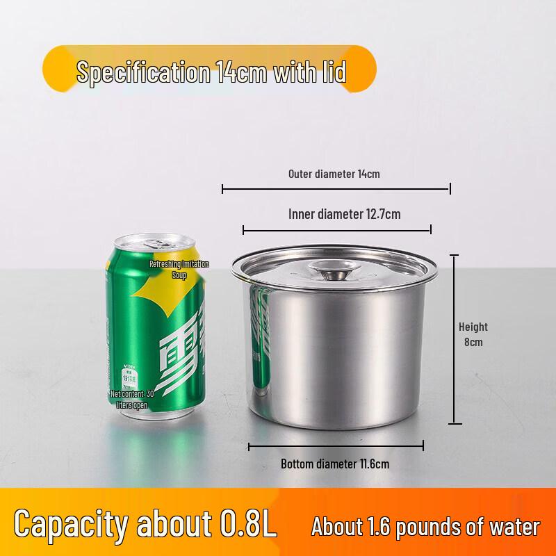 304 Stainless Steel Multi-purpose Seasoning Pot