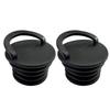 2/4Pcs Kayak Scupper Plug PVC Kayak Drain Plug Bung Drain Holes Stopper Bung with Handle for Kayak Canoes Boats Enduring