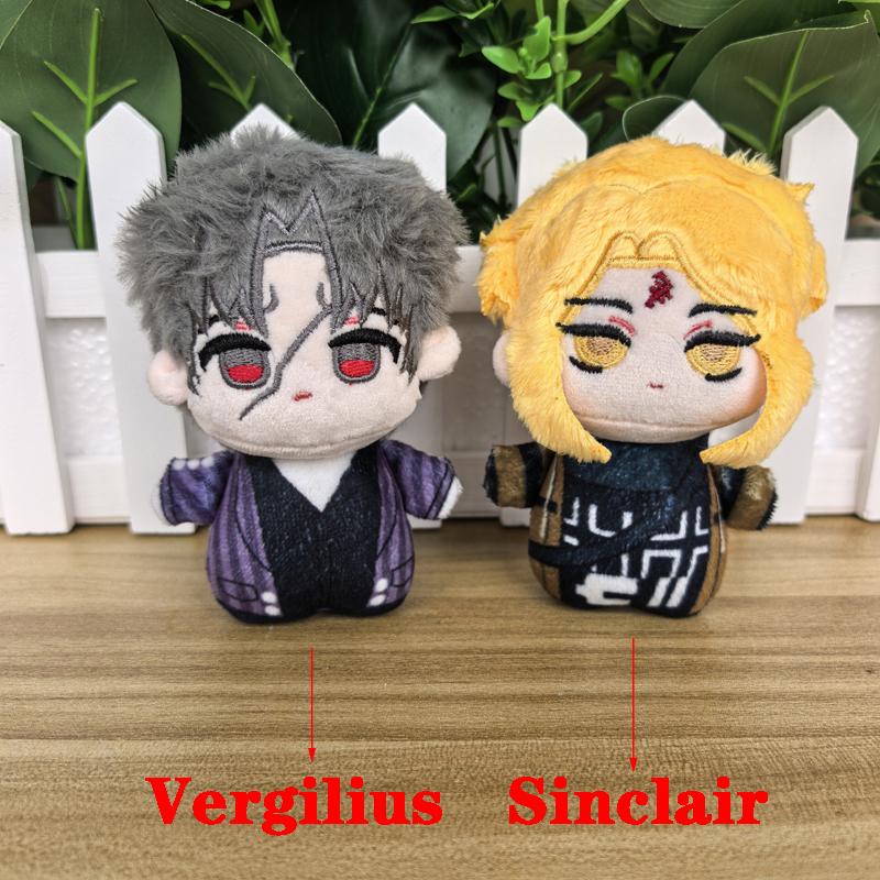 Into Supply 11Cm Cool Eyes Role Play Limbus Company Sinclair / Vergilius Cartoonish Soft Buddy Cartoon Play Character Keyring Plushy Plushie