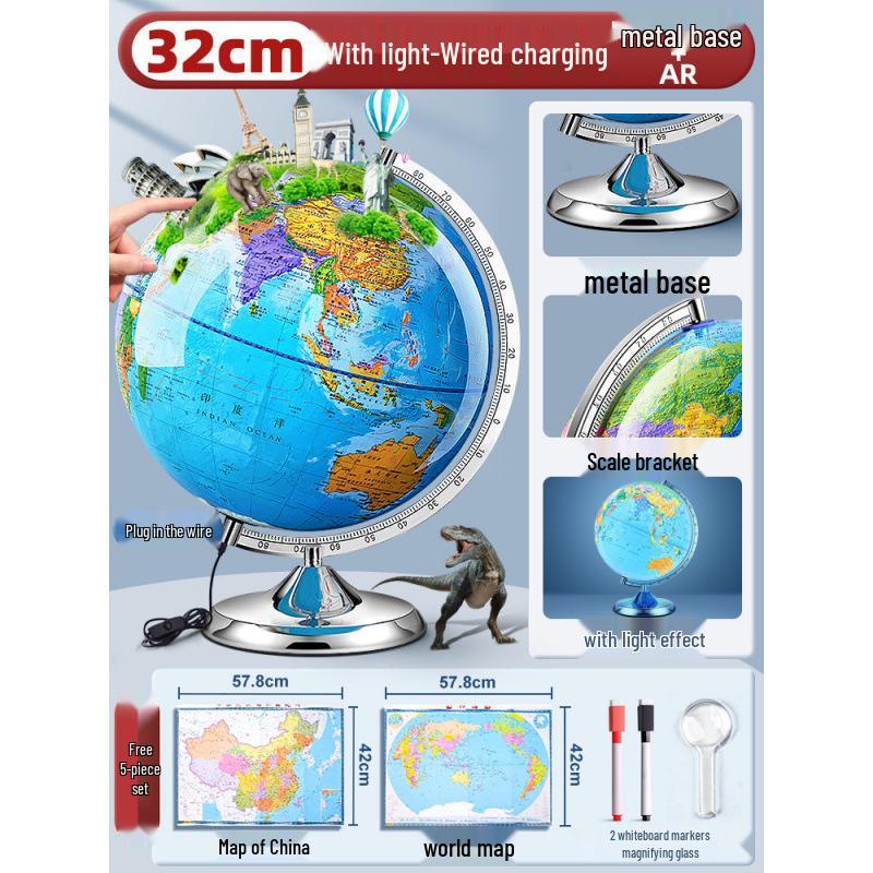 3D Magnetic Levitation Globe for Elementary and Junior High Students
