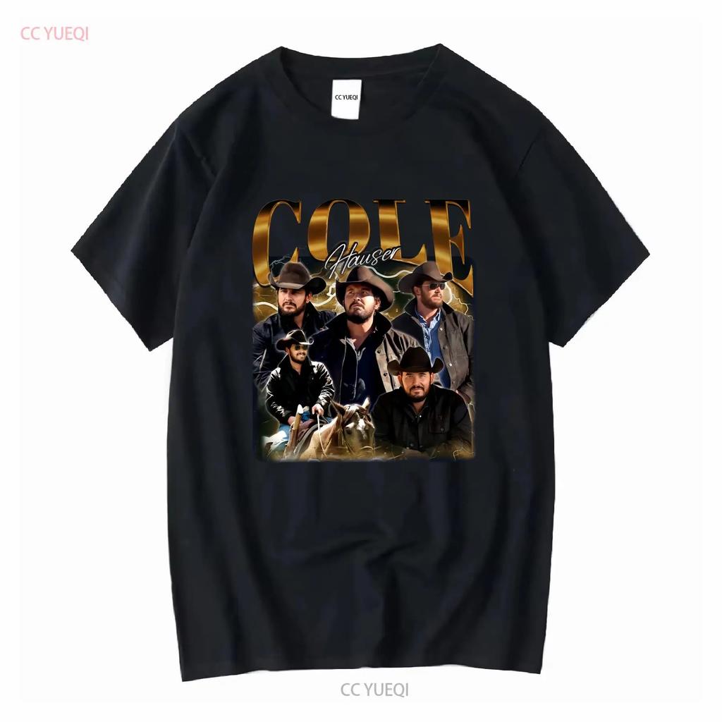 Limited Cole Hauser Vintage T Shirt Fan Homage Merch Retro 90s Long Or Short Sleeves Vintage Washed Comfortable Stylish