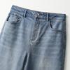 Broadcast Blue Loose Straight Washed Jeans