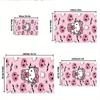 1 Stück Sanrio Hello Kitty Meerjungfrau Aufdruck Büroteppich Rechteckiger Teppich Unter dem Tisch, Perfekte Raumdekoration für Wohnzimmer, Schlafzimmer, Küche, Rutschfester Boden