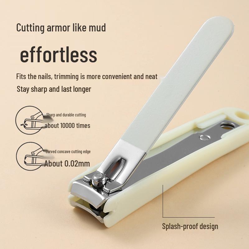 Yuan Ding Anti-Splash Angled Nail Clipper Set - Pedicure Tool with Logo