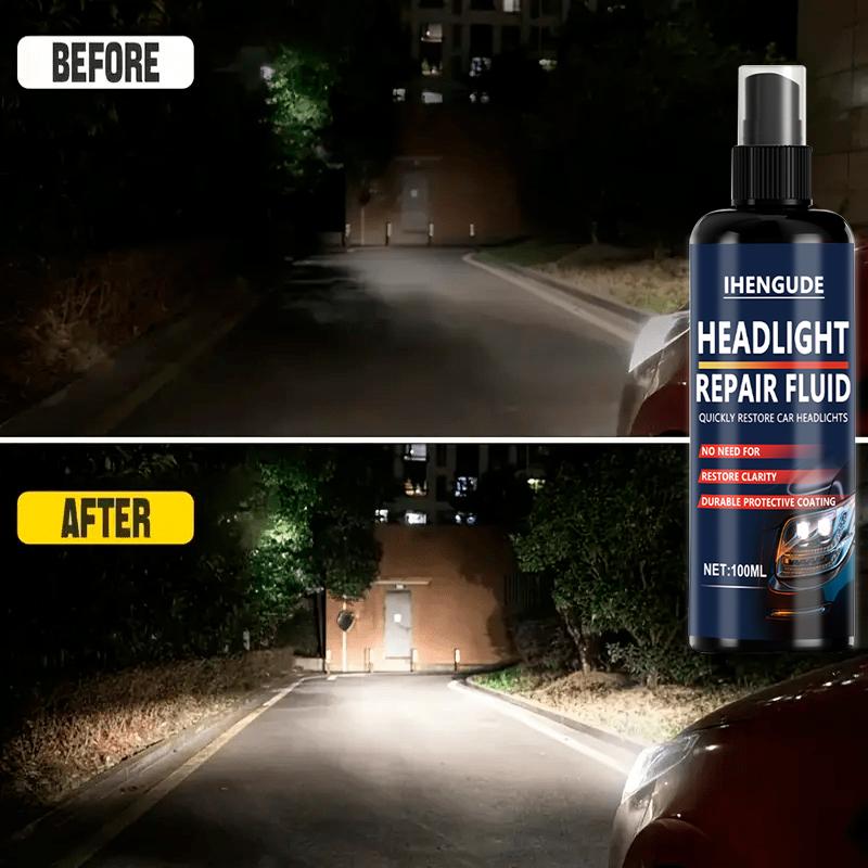 Car Headlight Repair Fluid - Anti-Yellowing/Scratch/Fogging and Oxidation Repair Age, Car Hea