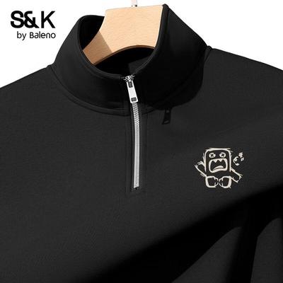 Baleno Herr S&K Serie Ståkrage Pullover Sweatshirt