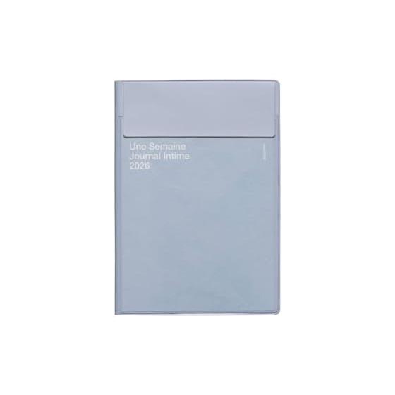 Notebook 2026 High Tide/Iris Light Gray / B6 Weekly Block / Starting October 2025 / Weekly Schedule Book