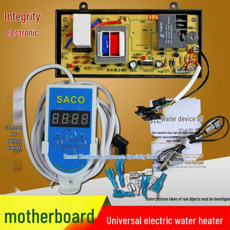 Universal Control Board for Electric Water Heater with Single/Double Pipe and Leakage Protection