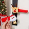 1/4Pcs Christmas Door Handle Decorations, Santa Claus Door Handle Gloves,Christmas Tree Decorations,Room Covers Home Accessories