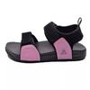 Sommerschuhe Damen Sandalen Ferien Flache Mode Damen Sandalen Dicke Sohle Rutschfest Weich Rosa Schwarz Übergröße 42