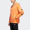 adidas Sport 2 Street Letter Print Sports Casual Hooded Jacket Men Jacket Orange ED1996