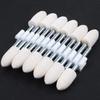 ABWR-12 Pcs Polishing Buffing Tool With 25Pcs Set 1/8 Inch Felt Polishing Buffing Points Mounted Imitation Wool