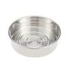 Universal 304 Stainless Steel Steamer Basket with Small and Large Holes, Non-Magnetic, Thickened for Household Rice Cookers.