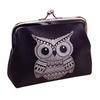 Owl Flower Elephant Card Holder Case Mini Clutch Handbag Coin Purse Bags Wallet