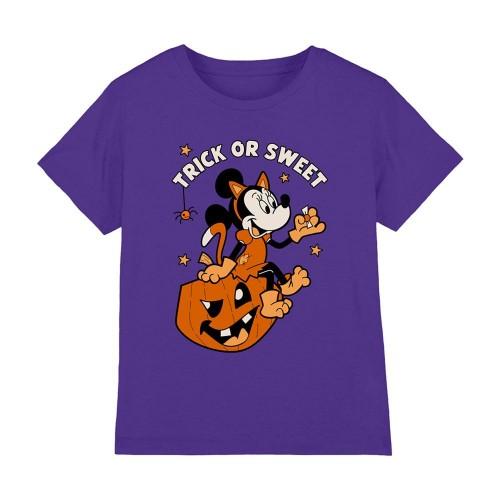 Disney Childrens/Kids Trick Or Sweet Minnie Mouse T-Shirt