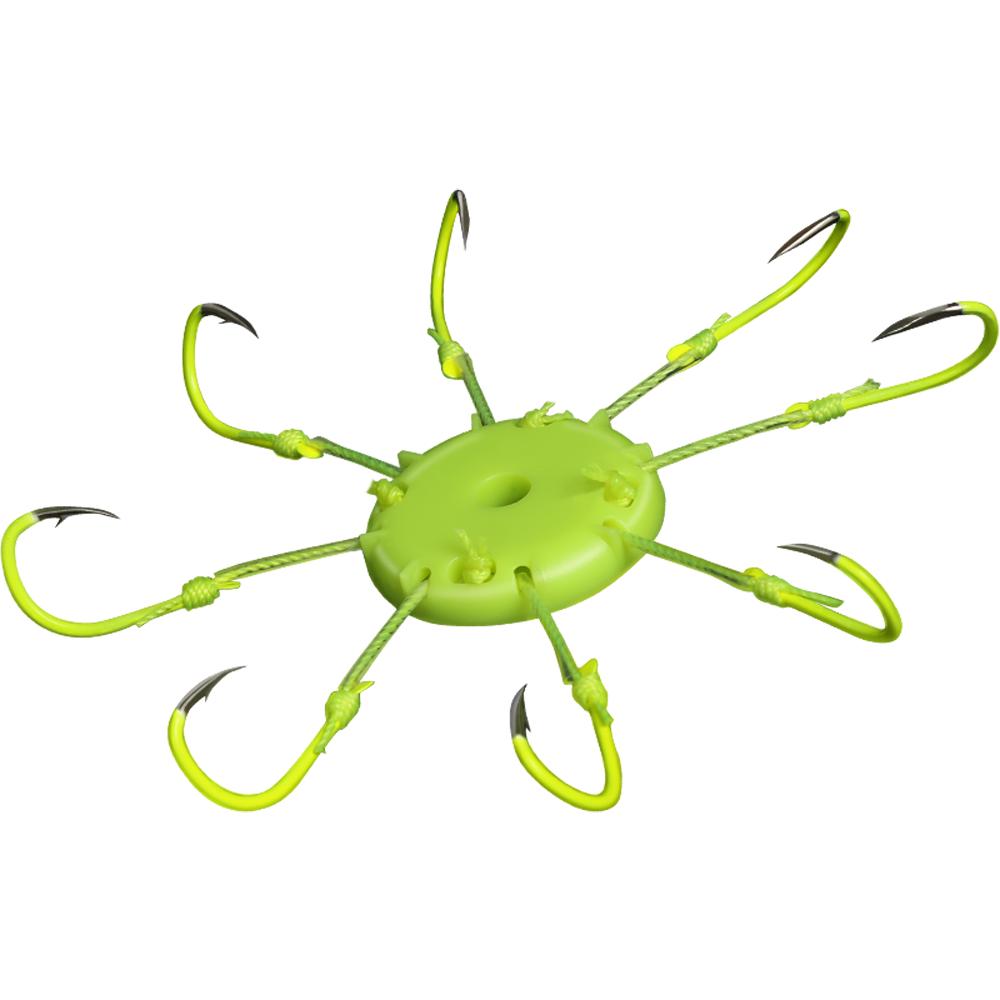 2Pcs/Set High Carbon Steel Barbed Fishing Hook for Fish Feeder Bomb Proof Hanging Explosion Hooks Bait Japan Plastic Box Packing