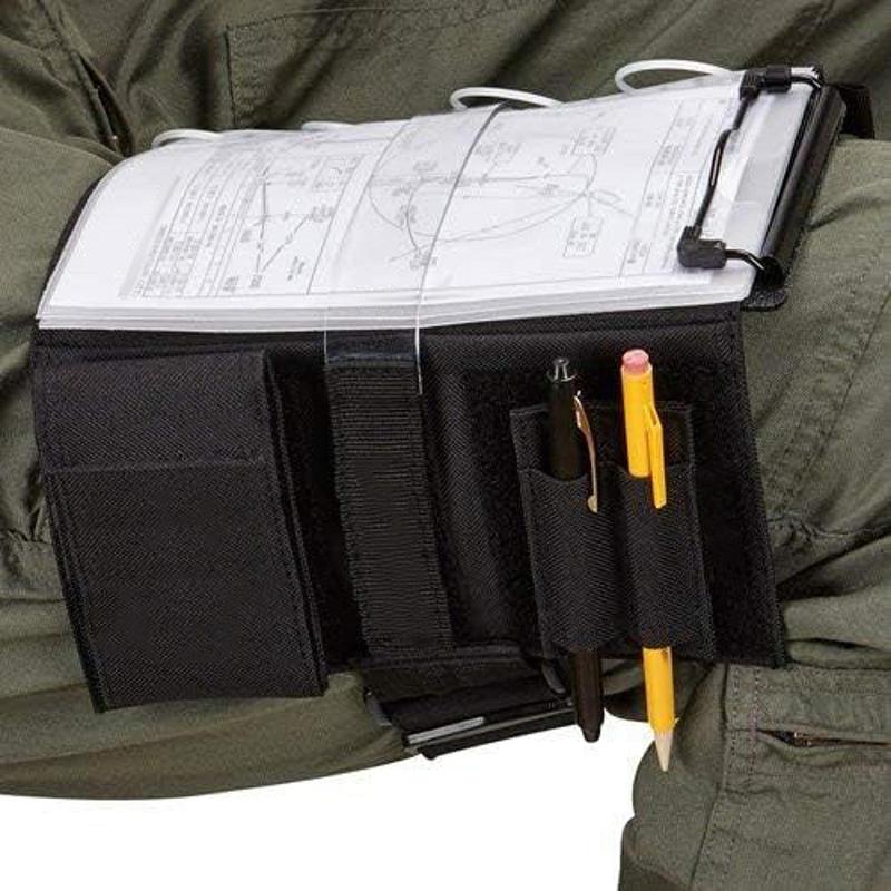 Letecká nožná doska Klasická doska na kolená Široký elastický popruh Pohodlná pilotná písacia doska Pohodlná multifunkčná