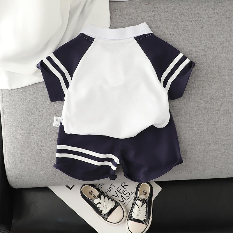 2Pcs/Sets New Summer Baby Clothes Suit Children Boys Casual T-Shirt Shorts Infant Girls Set Outfits Costume Kids Tracksuits