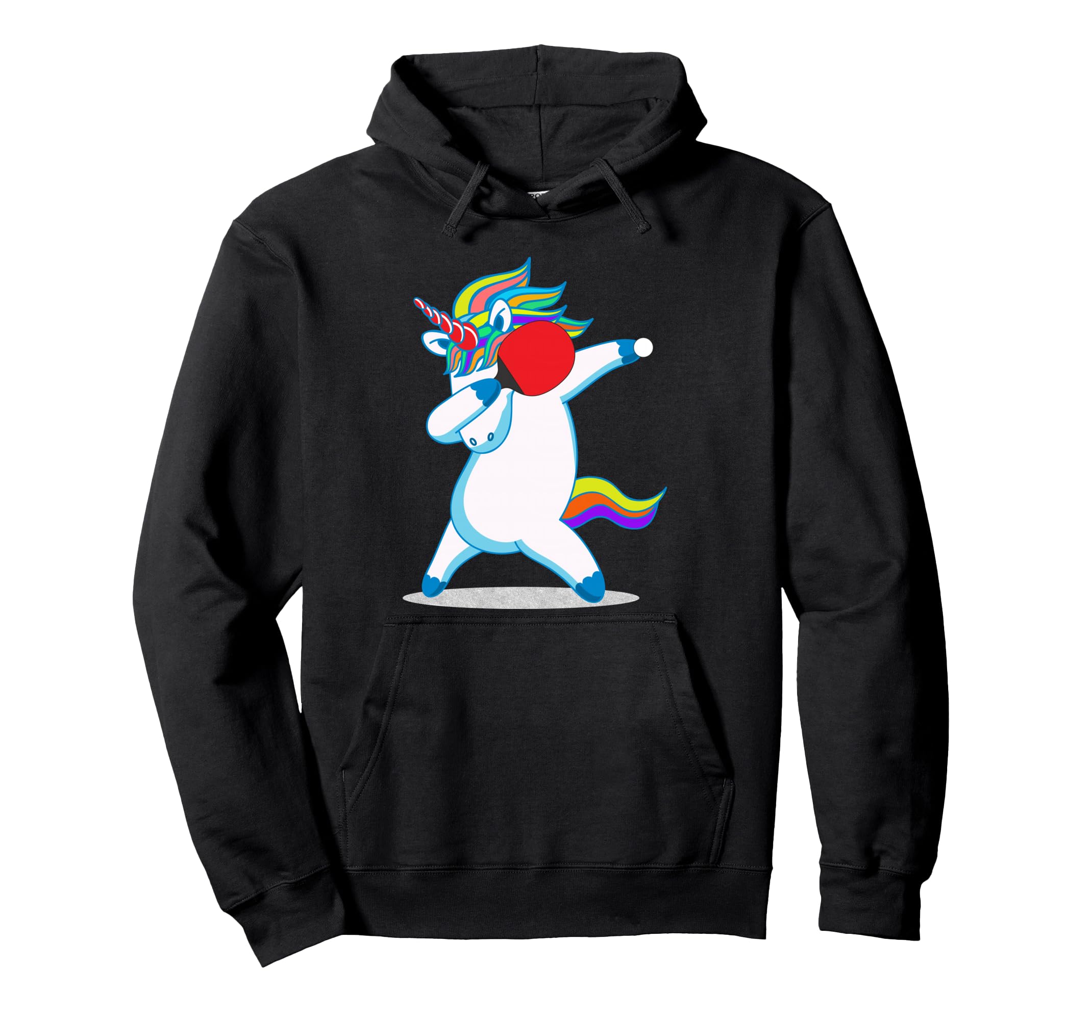 

Table Tennis Unicorn Training Table Tennis Racket Ball Sports Hoodie чёрный