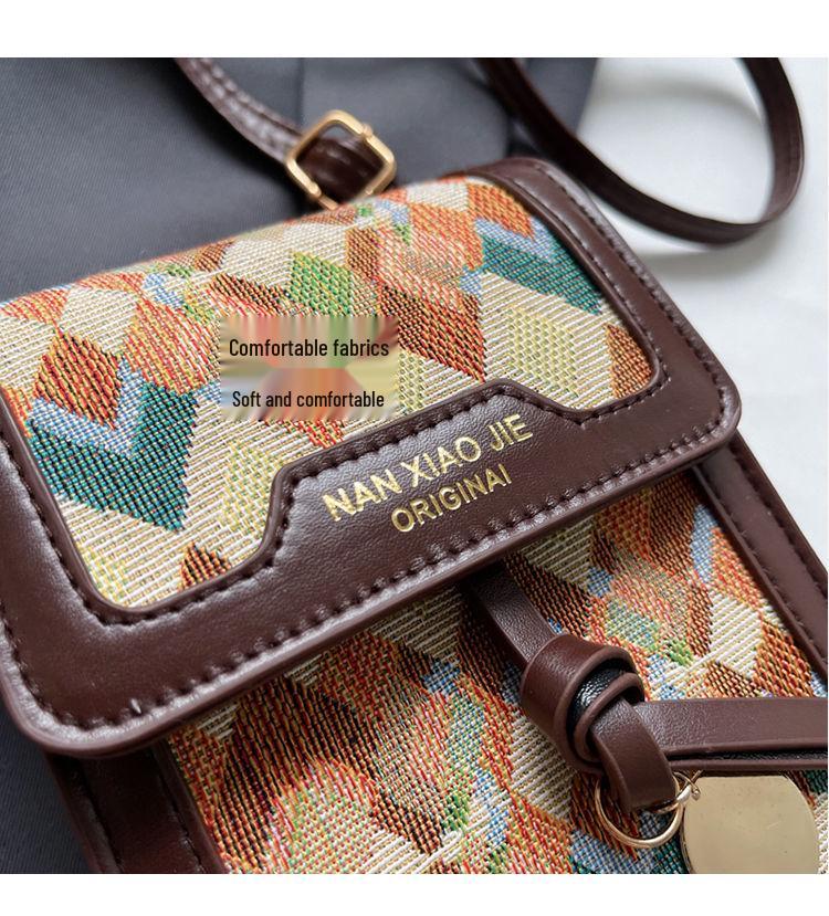 2025 Women's Retro High-End Small Square Crossbody & Shoulder Bag