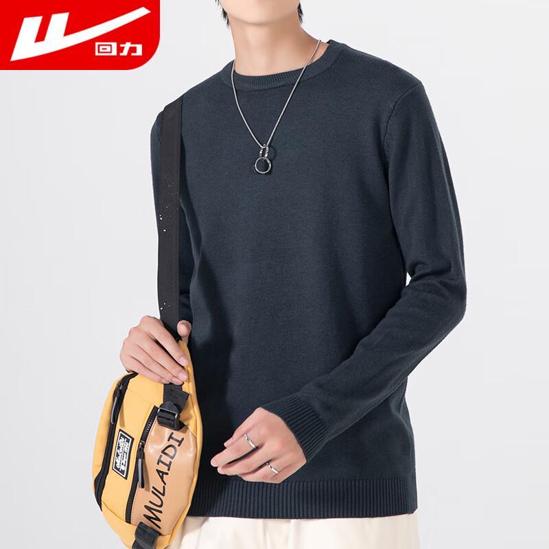 

Men s Round Neck Knit Sweater XL