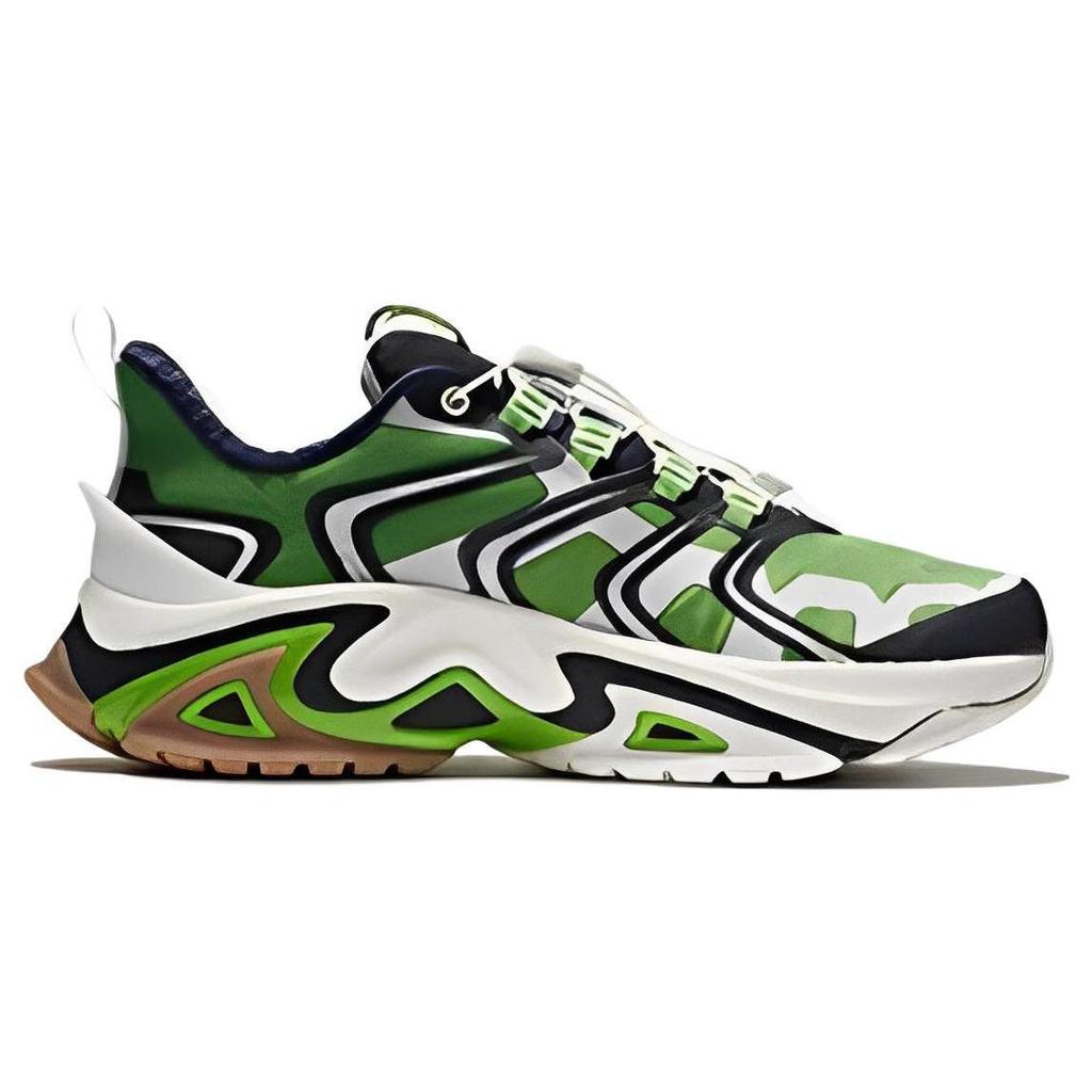 Li Ning Cat Paw ACE Textile, Synthetic Leather Trendy Cushioning Slip Resistant Abrasion Resistant Low Top Casual Shoes AZGS025-2