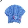 6 Colors Microfiber Solid Quickly Bowknot Wrap Towel Dry Hair Hat Hair Turban Head Wrap Hat Thickened Absorbent For Dry Hair Cap