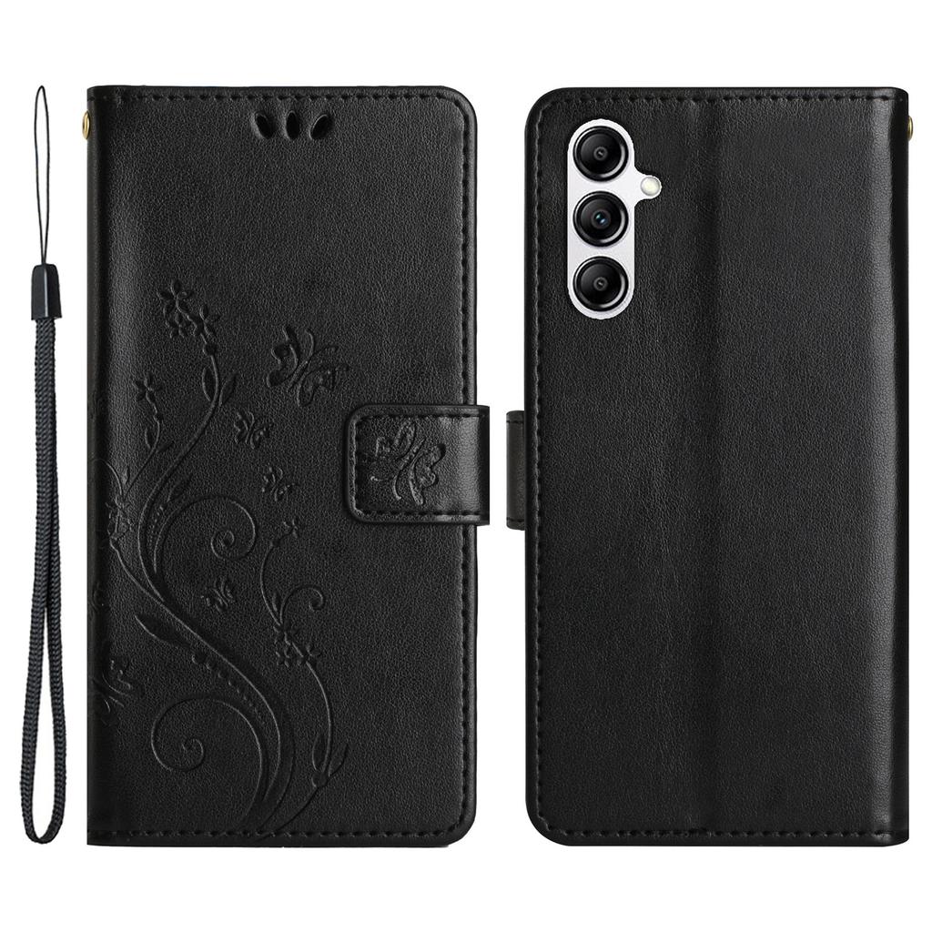 For Samsung Galaxy A56 5G Case PU Leather Phone Wallet Cover with Strap