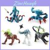 Realistic Mythical Creature Model Water Crab Beast Octopus Monster Ice Demon Stone Bull Black Panther Static Toy