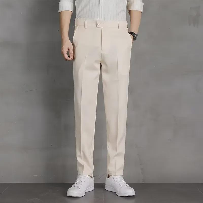 Men's Trendy Light Luxury Loose-Fit Trousers - Summer 2023
